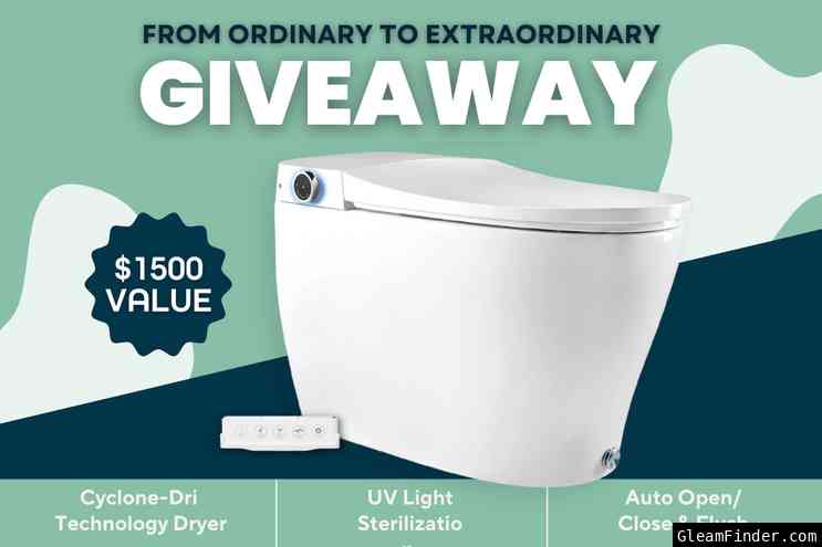BidetMate From Ordinary to Extraordinary Giveaway