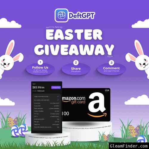 Level Up Your Writing with DeftGPT's Easter Giveaway 2024