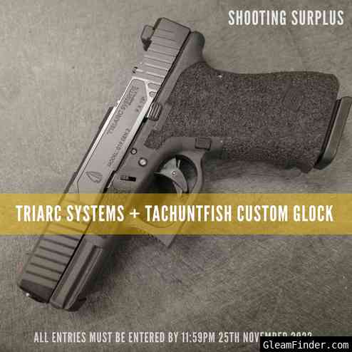 Shooting Surplus Triarc Systems x TACHUNTFISH Custom Glock  Contest