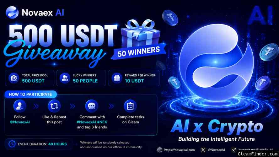 Novaex AI Giveaway Event
