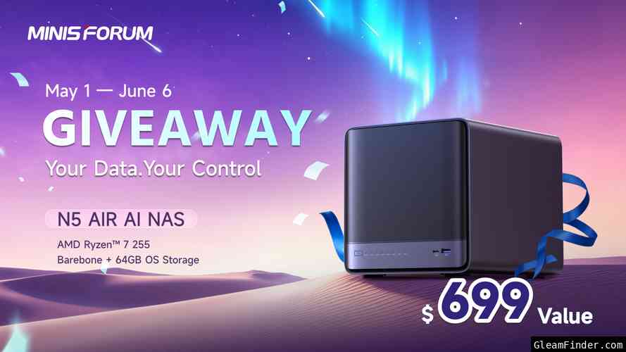 MINISFORUM N5 Air Giveaway