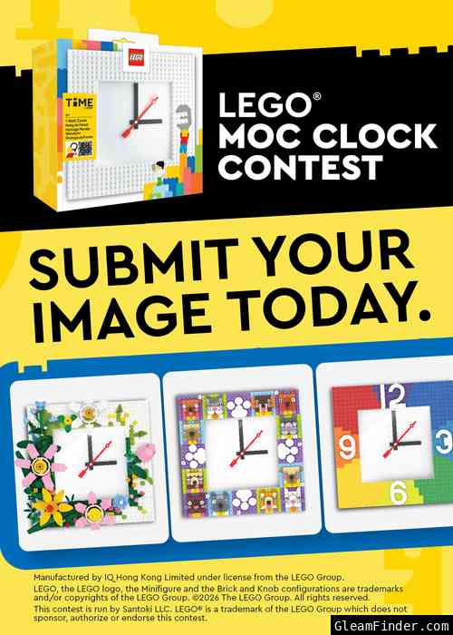 LEGO® MOC Clock Contest!