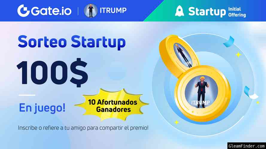 Gate.io Startup -Trump Cards Fraction Token(ITRUMP) $100 Giveaway FRENCH TG