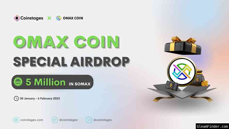 Omax X Coinstages Airdrop