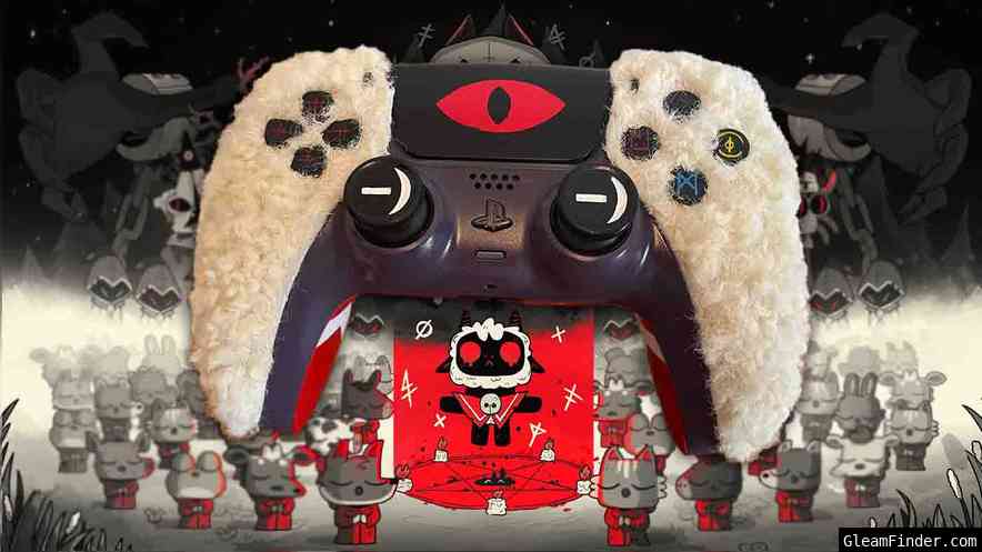 WIN: A Custom Cult Of The Lamb DualSense Controller And Copies Of The Game
