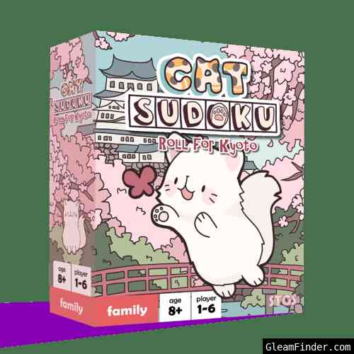 Pudgy Cat Games - Merry Cat-mas Celebration - Giveaway - Cat Sudoku