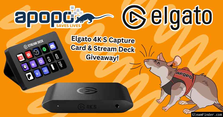 APOPO HeroRATs Elgato Giveaway!
