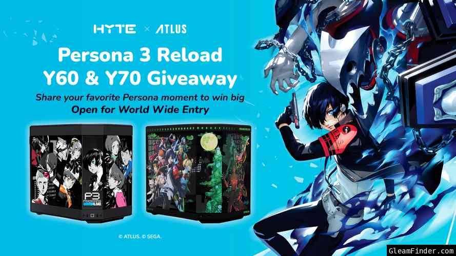 HYTE Persona 3 Reload Y60 & Y70 Case Giveaway!