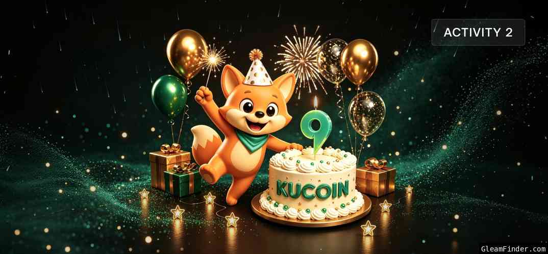 KuCoin 9: Activity 2 - Happy Birthday KuCoin!