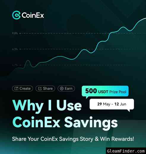Why do you use CoinEx Savings?