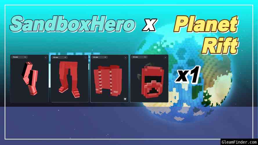 SandboxHero x Planet Rift Game