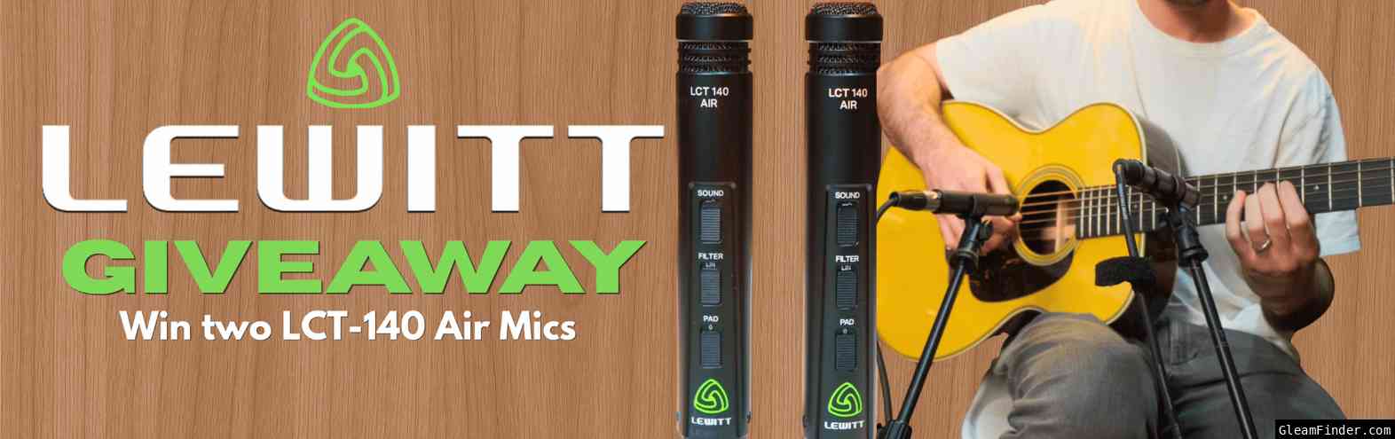 Lewitt LCT 140 AIR Stereo Condenser Microphone Giveaway