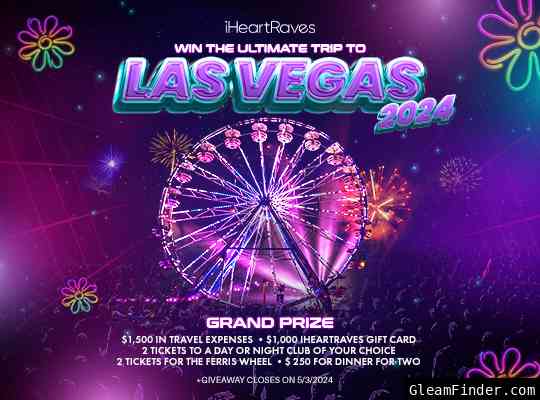 Win the Ultimate Trip to Las Vegas 2024