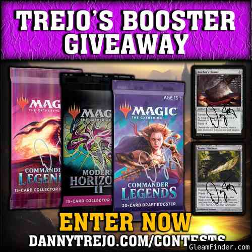 Trejo's Booster Giveaway