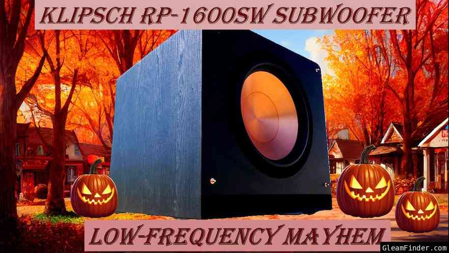 Klipsch Reference RP-1600SW MONSTER  Subwoofer Giveaway!