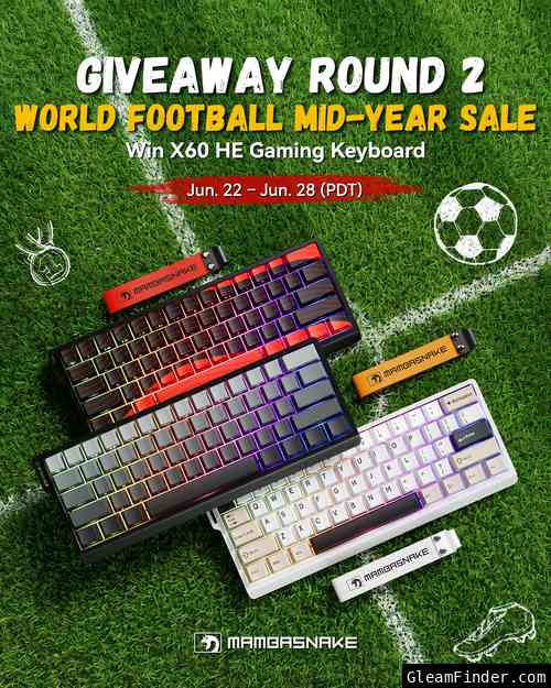 MAMBASNAKE Mid -Year Sale  Giveaway
