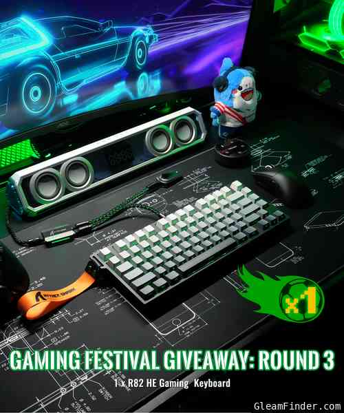 ATTACK SHARK Gaming Festival Giveaway Round 3