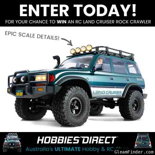WIN An RC Land Cruiser Rock Crawler