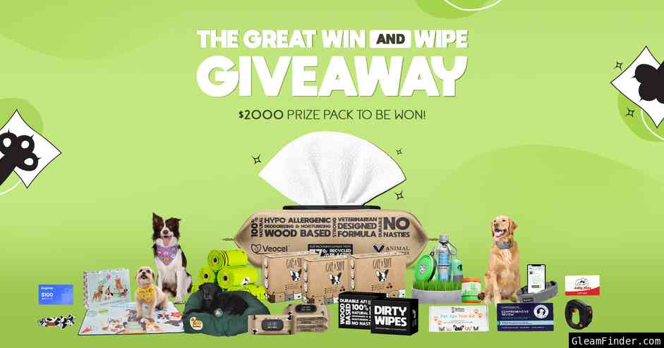 The Great Win and Wipe Giveaway