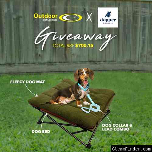 Outdoor Connection X Dapper Dogwear Giveaway🐶