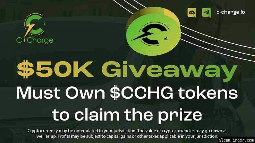 C+Charge $50K Giveaway