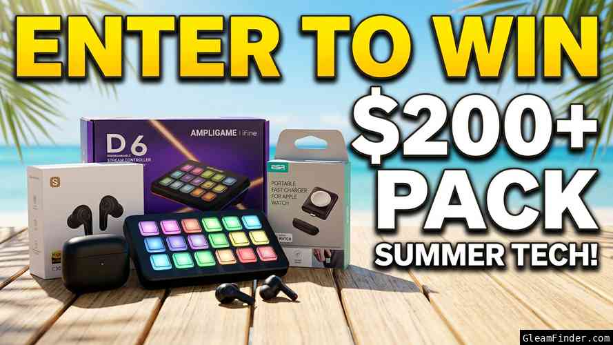 Enter to Win $200+ Worth of Summer Tech!