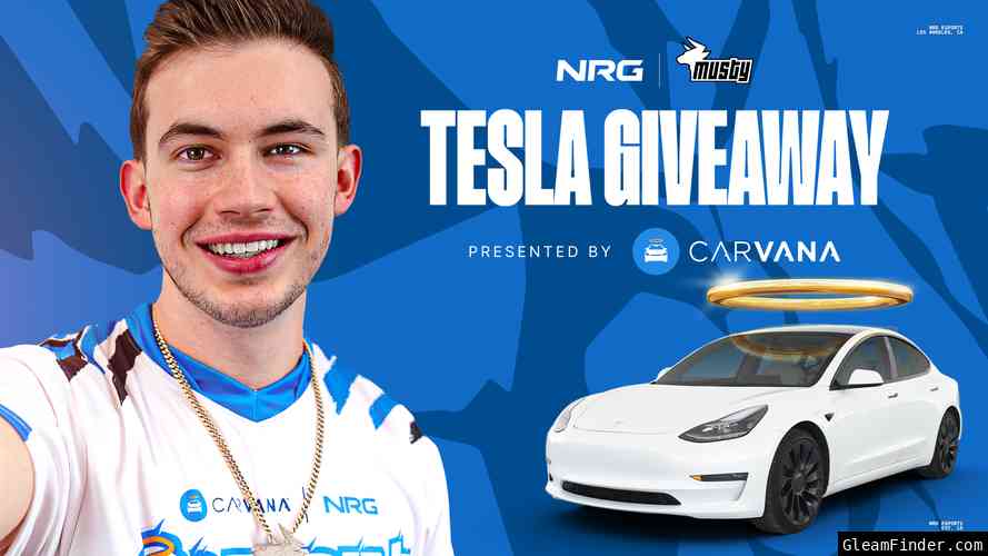 Carvana Presents: NRG x Musty Tesla Giveaway (Taxes Included!)