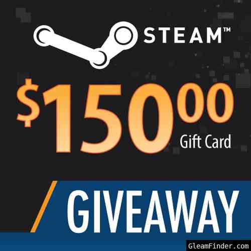 $150 Steam Gift Card | Giveaway