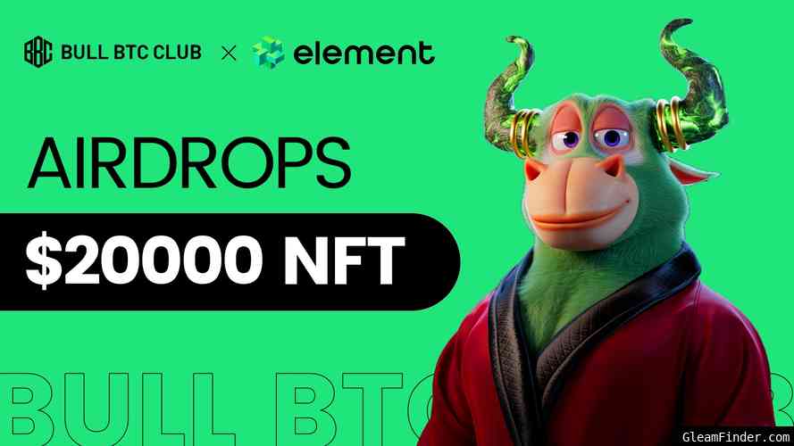 BULL BTC CLUB x Element NFT Marketplace