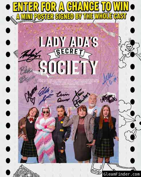 Lady Ada’s Secret Society Signed Mini Poster