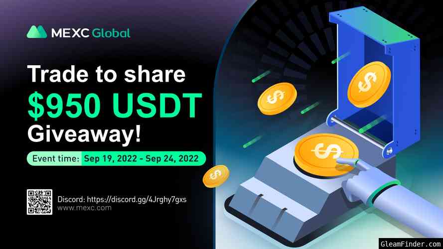 Trade to share $950 USDT Giveaway!