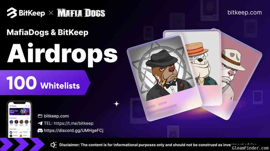 MafiaDogs& BitKeep Airdrop