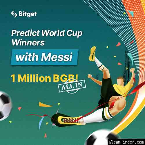 Bitget World Cup Giveaway: $888 to be Won!