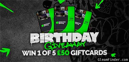 Green Man Gaming X GG.Deals Birthday Sale Giveaway