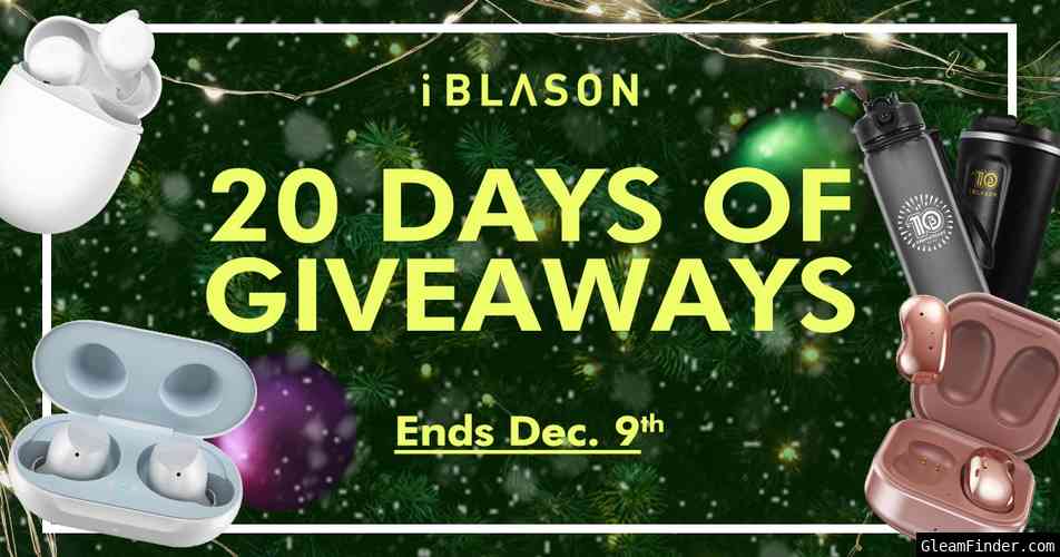 20 Days of Giveaways | i-Blason