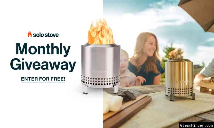 Solo Stove Tabletop Fire Pit Giveaway