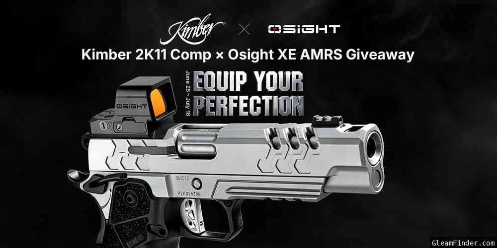 Kimber 2K11 Comp × Osight XE AMRS Giveaway