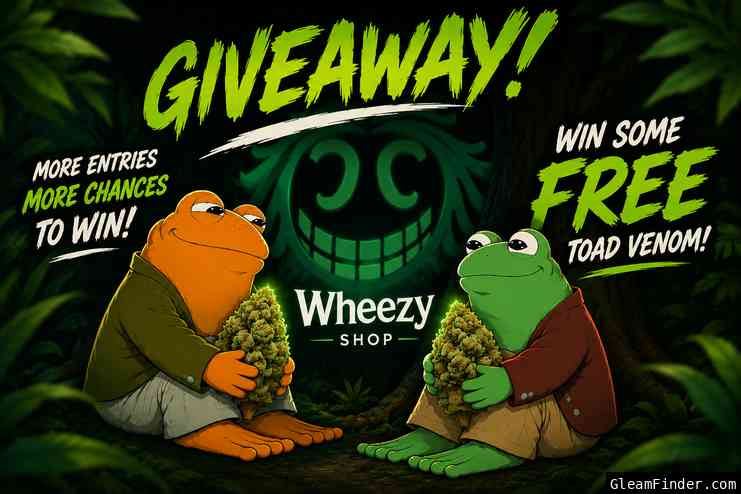 WHEEZYSHOPS GRAND OPENING GIVEAWAY🐸🍃🔥