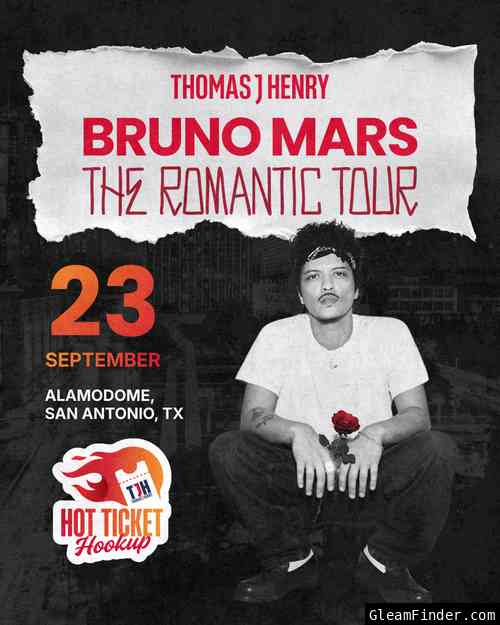 TJH Hot Ticket Hookup: Bruno Mars in San Antonio